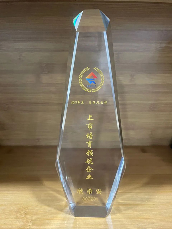 山东欣希安药业丨荣获2021年度“蓝海风云榜”上市培育领航企业